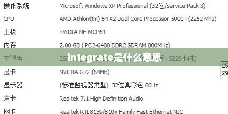 integrate是什么意思