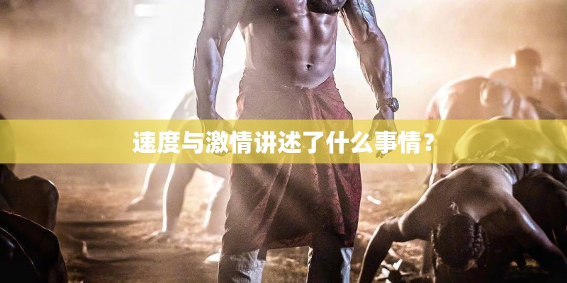 速度与激情讲述了什么事情？